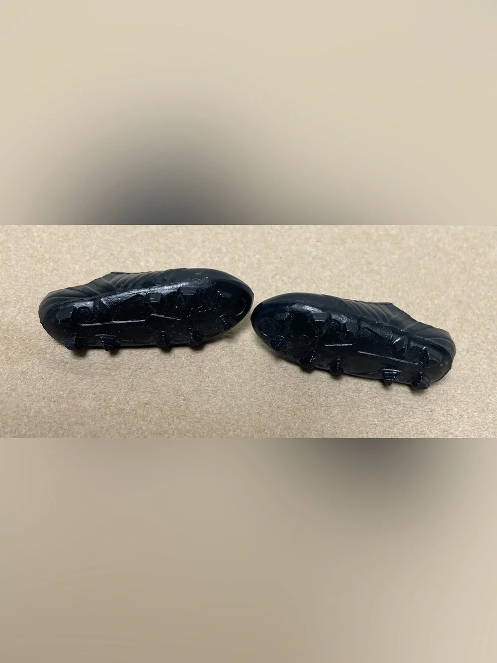 Mattel Ken Black Toy Soccer Cleats for 11” Doll Accessories Barbie Shoes